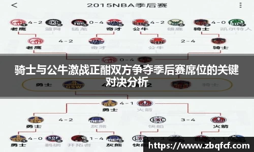 骑士与公牛激战正酣双方争夺季后赛席位的关键对决分析
